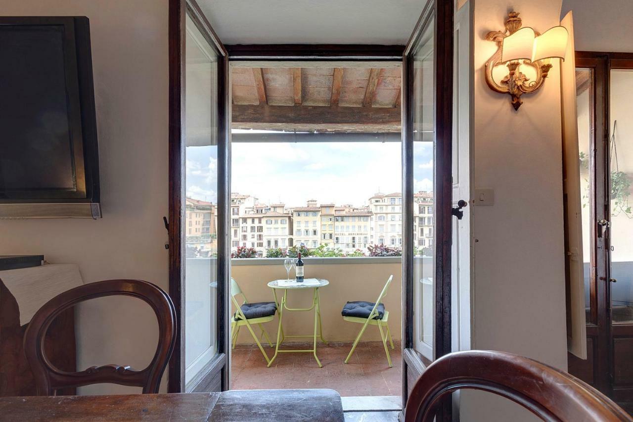 Historical Apartment Spectacular Arno View With Balcony From 12 Th Century. Florens Exteriör bild